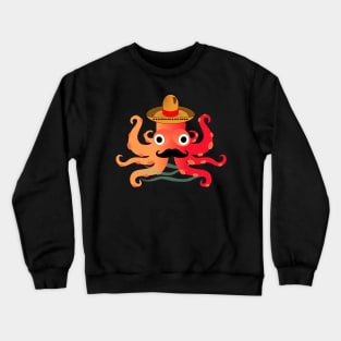 Senor Octopus Crewneck Sweatshirt